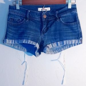 Hollister Dark Wash Jean Shorts